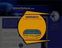 Tablet Screenshot of orbitaldefense.com